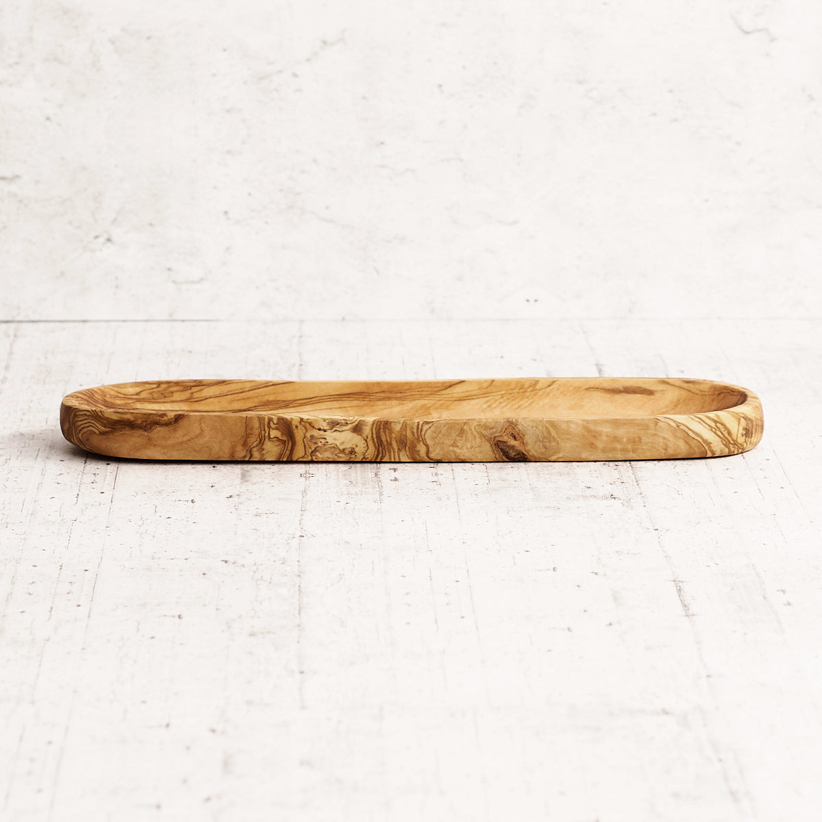 Poggia mestolo lungo in legno di olivo