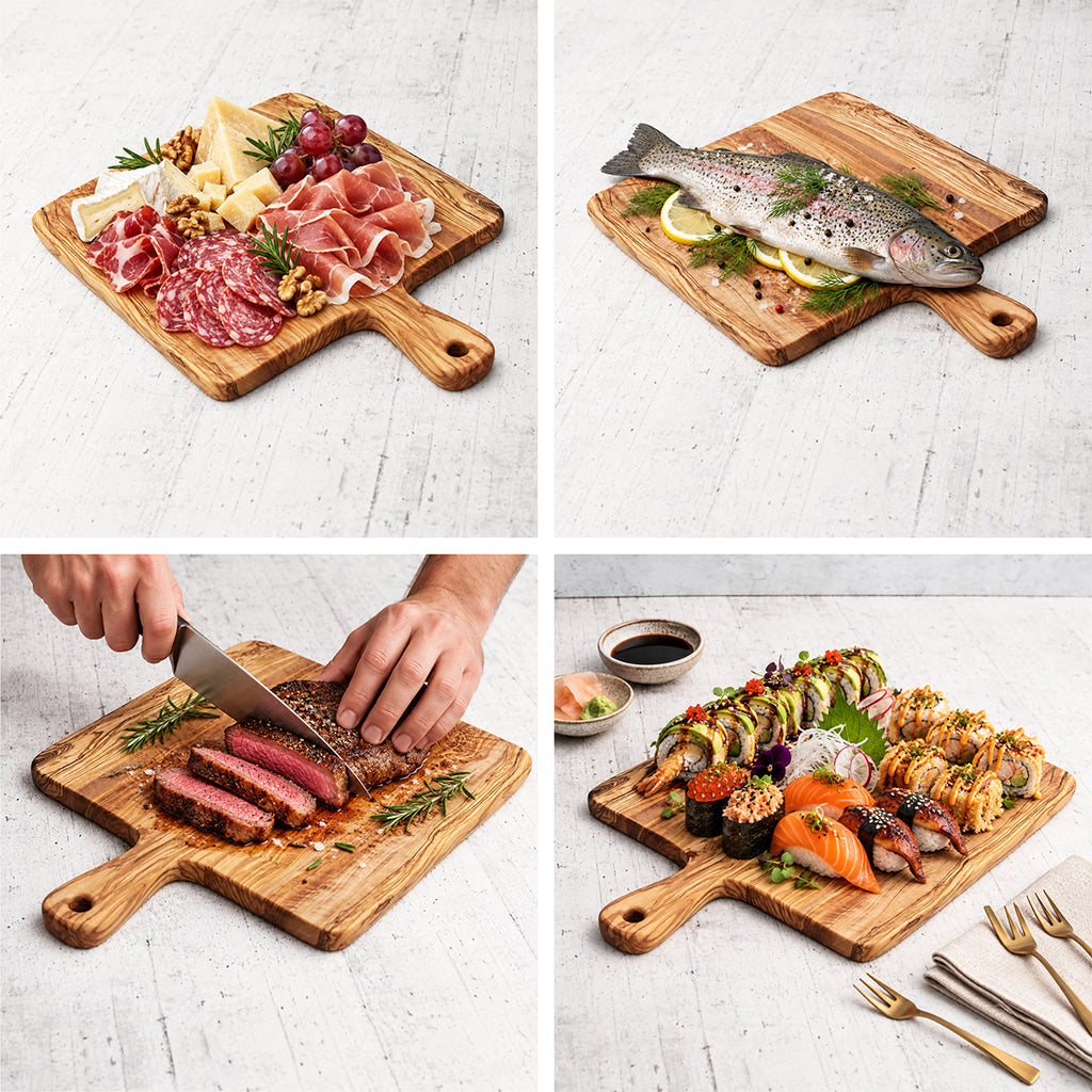 Tagliere pizza in legno di Ulivo