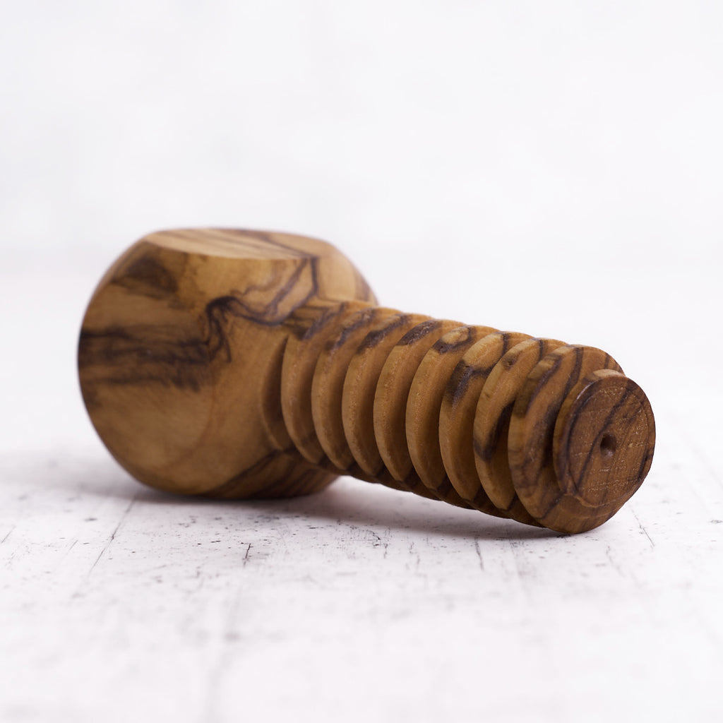 Schiaccianoci "dimer" in legno di olivo