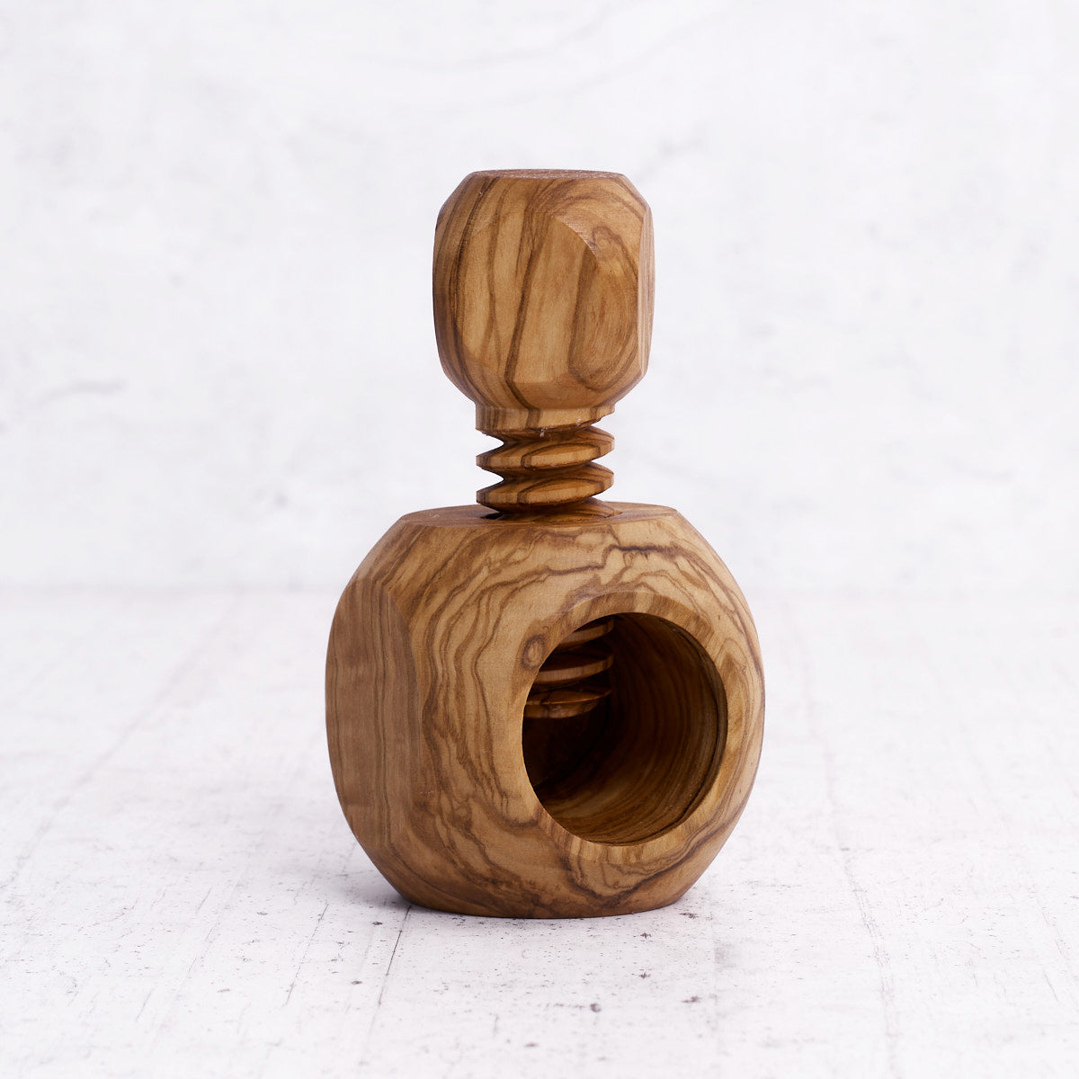 Schiaccianoci "dimer" in legno di olivo