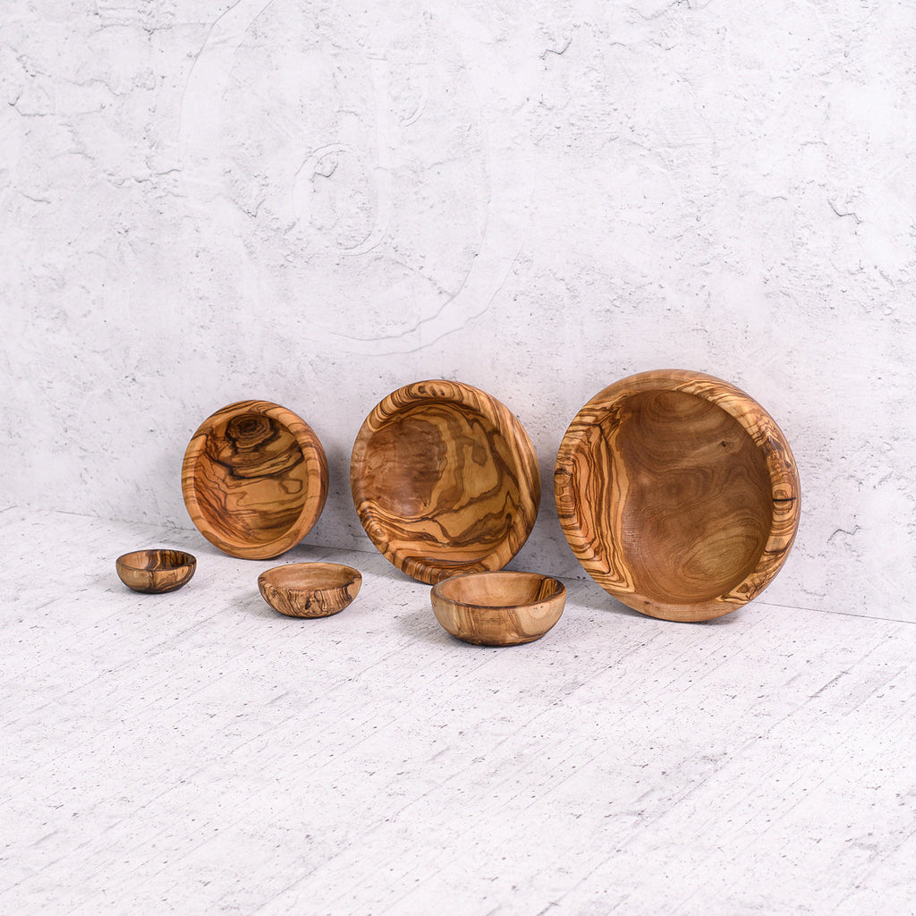 Set Ciotole Matrioska in Legno d’Ulivo Artigianale – 6 Pezzi