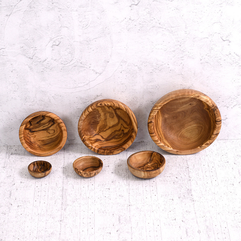 Set Ciotole Matrioska in Legno d’Ulivo Artigianale – 6 Pezzi