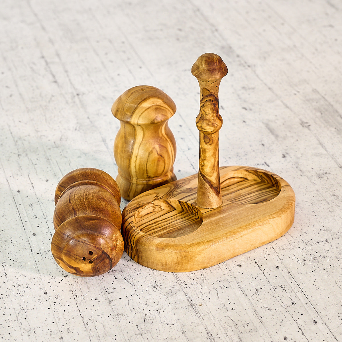 Set Sale e Pepe della tradizione in Legno d’Ulivo
