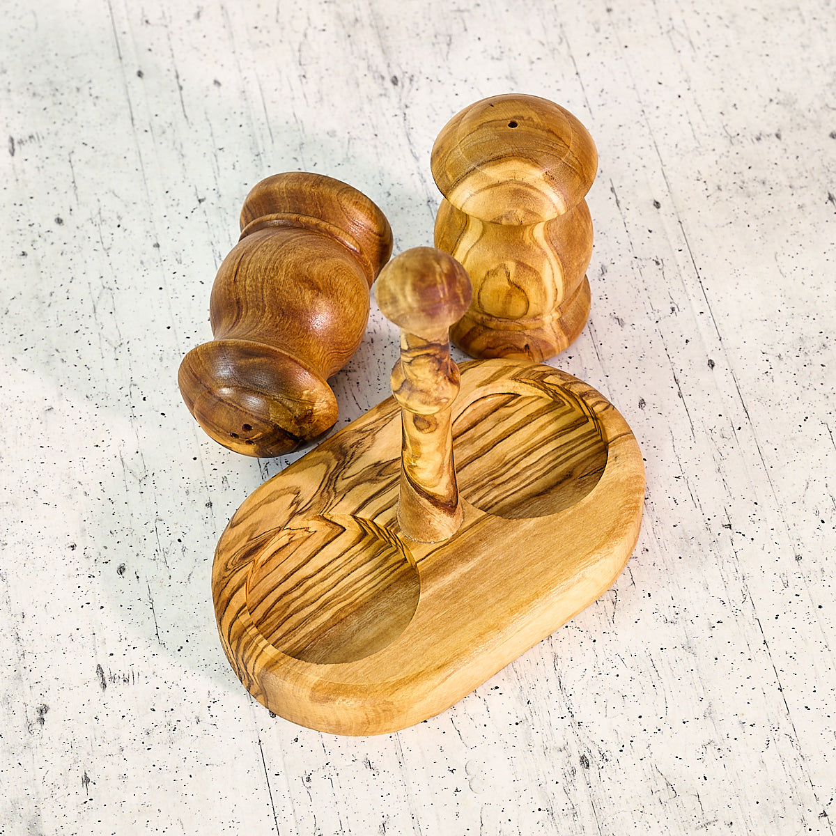 Set Sale e Pepe della tradizione in Legno d’Ulivo