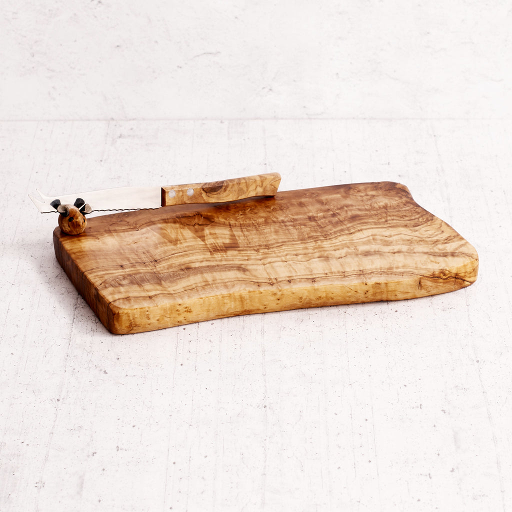 Tagliere "assaggi" in legno di olivo