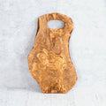 Tagliere maniglia in legno di olivo
