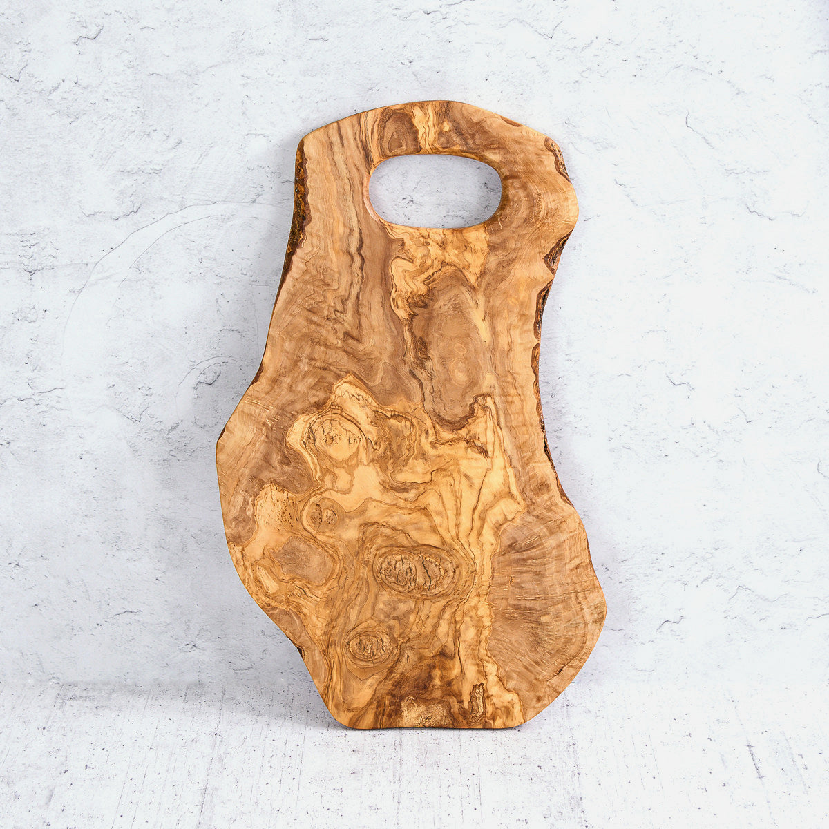 Tagliere maniglia in legno di olivo