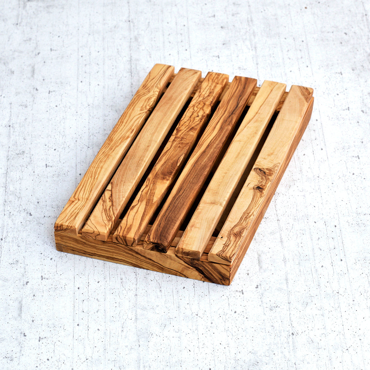 Taglia pane in legno di olivo