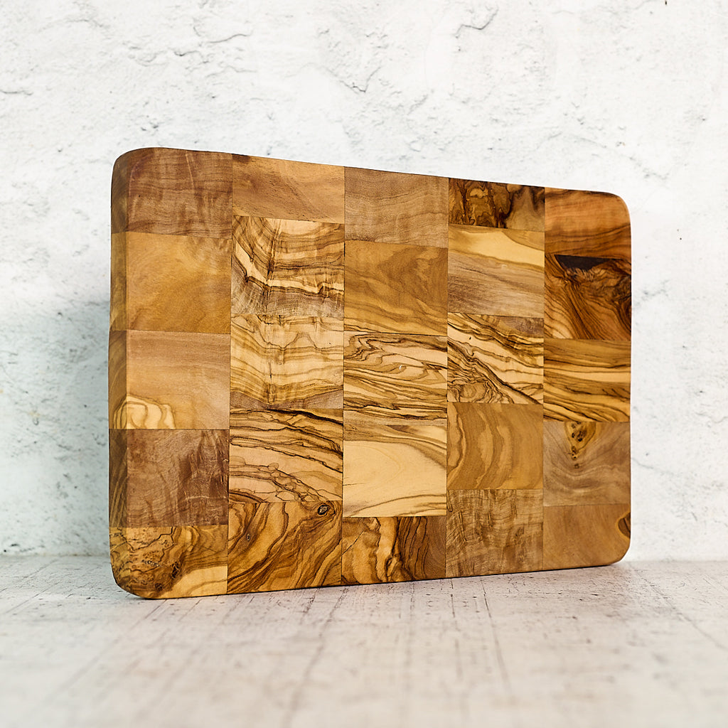 Handcrafted Laminated Olive Wood Cutting Board