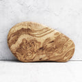 Tagliere moderno in legno di olivo