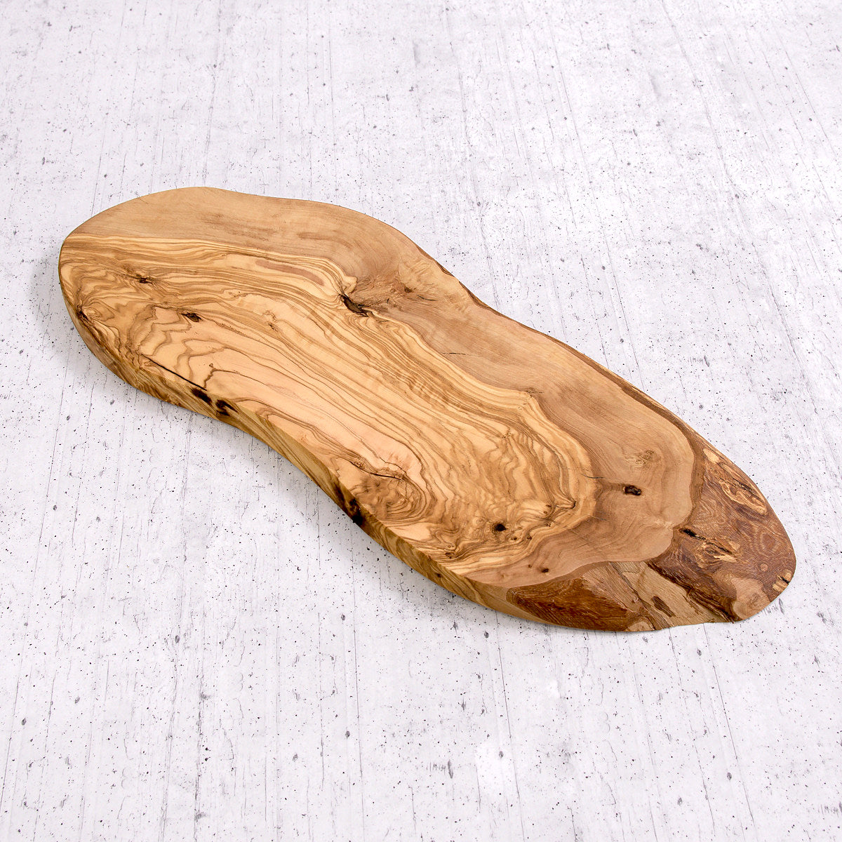 Tagliere rustico senza manico in legno di olivo
