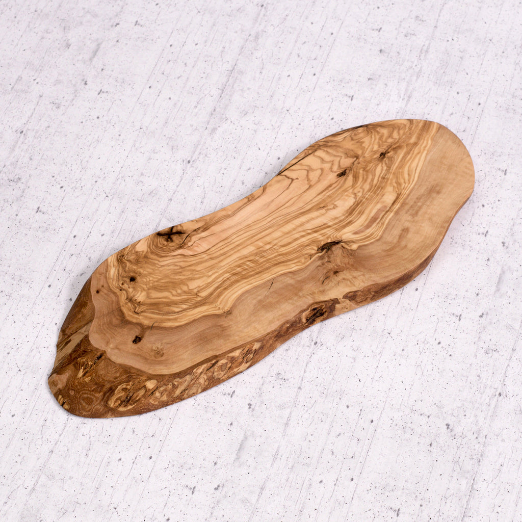 Tagliere rustico senza manico in legno di olivo
