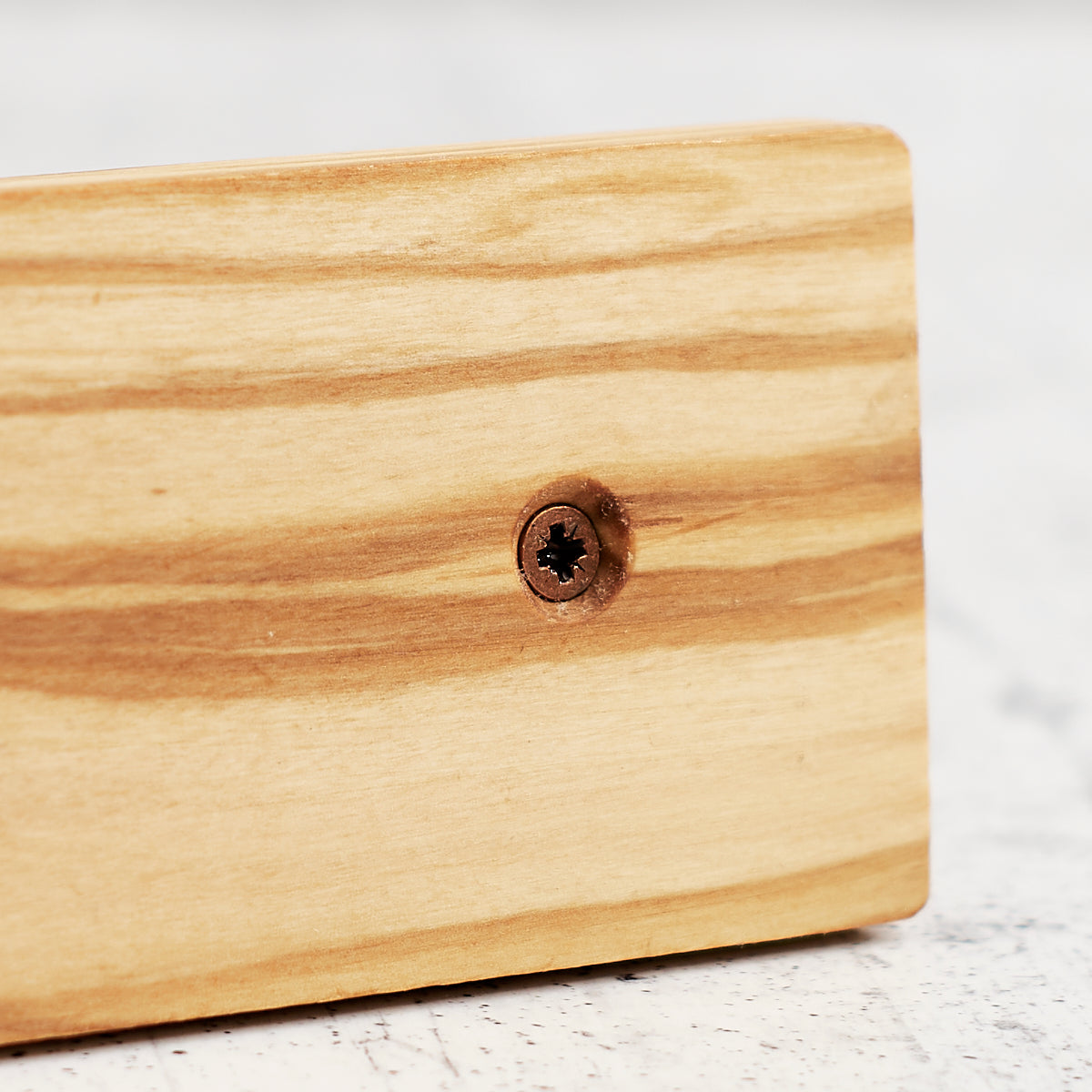 Tau Laudato sii in legno di olivo