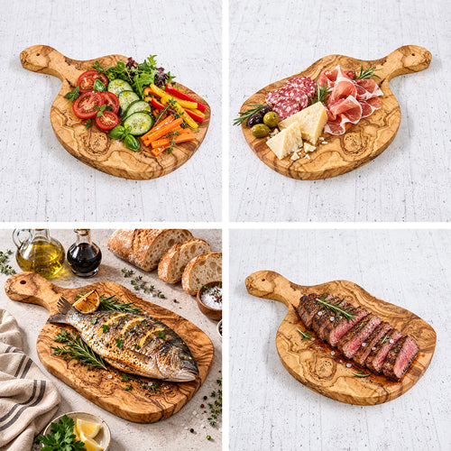 Tagliere "Toscana" in legno di Ulivo