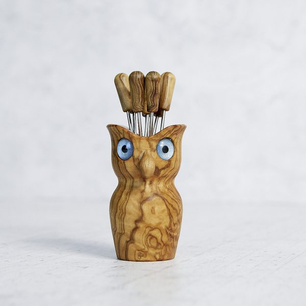 Owl fork holder