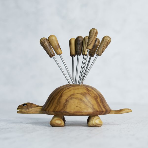 Turtle fork holder