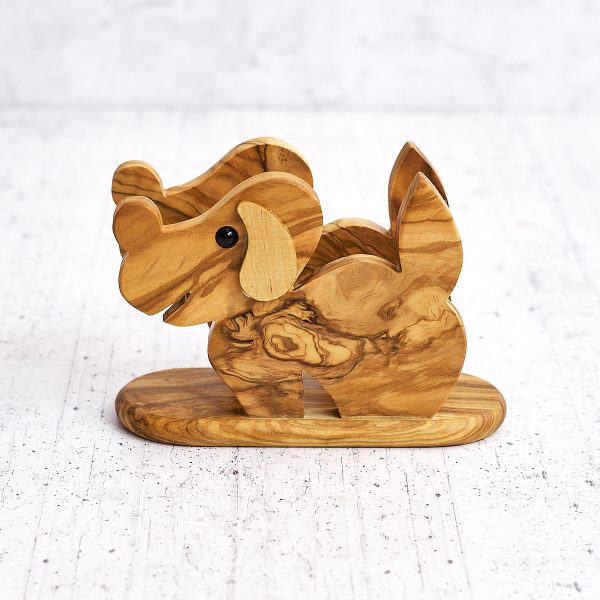 Dog napkin holder