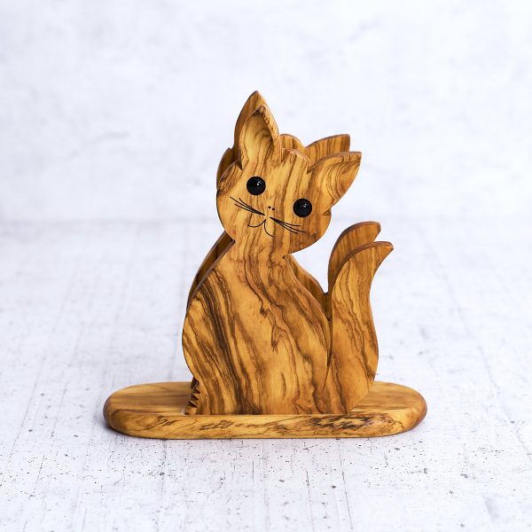 Cat napkin holder