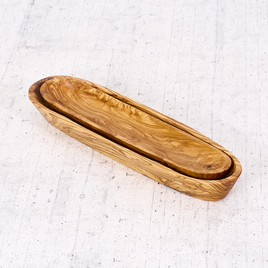 Rustic boat-shaped bowl - Image 2