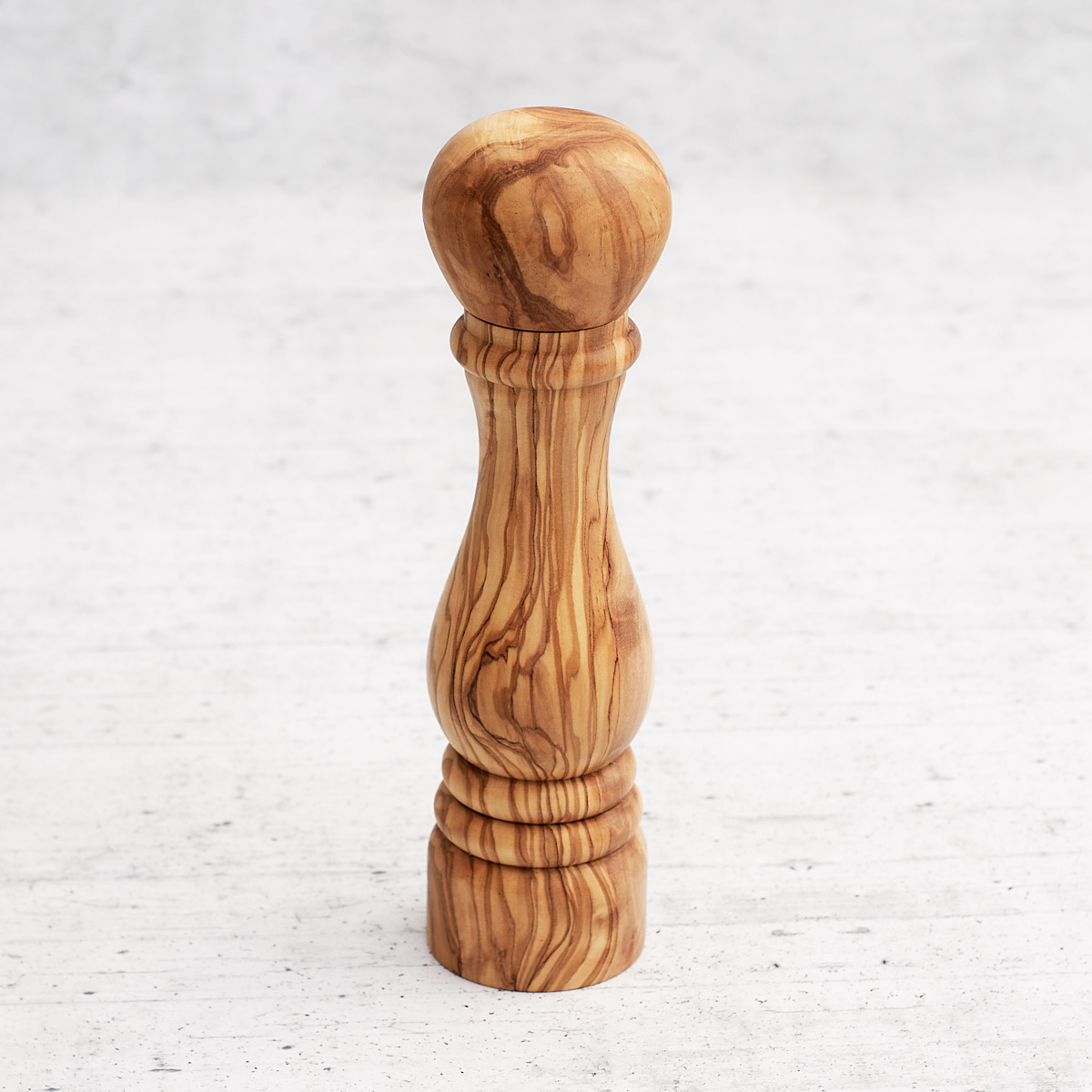 OGO PRO Macinapepe Professionale In Legno – 23 Cm – Macinino In Acciaio Al Carbonio