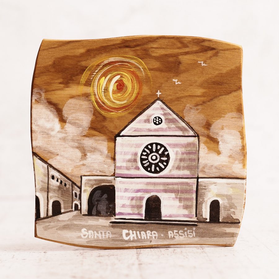 Small painting Saint Claire Church