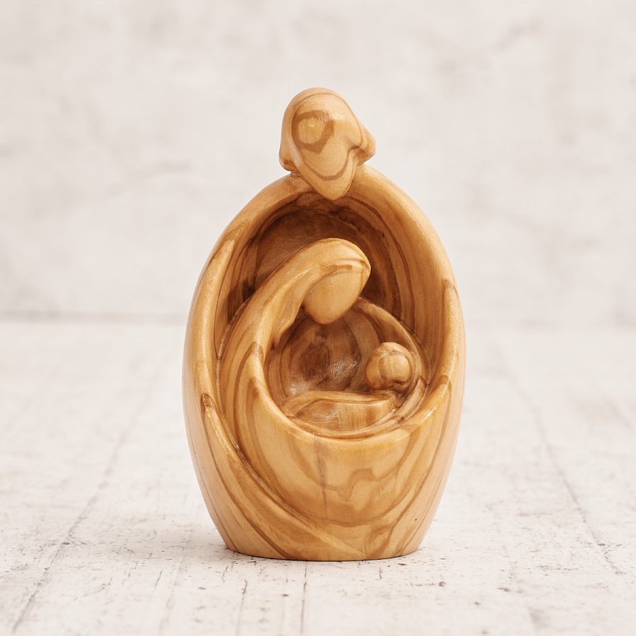 Sacra famiglia bombata