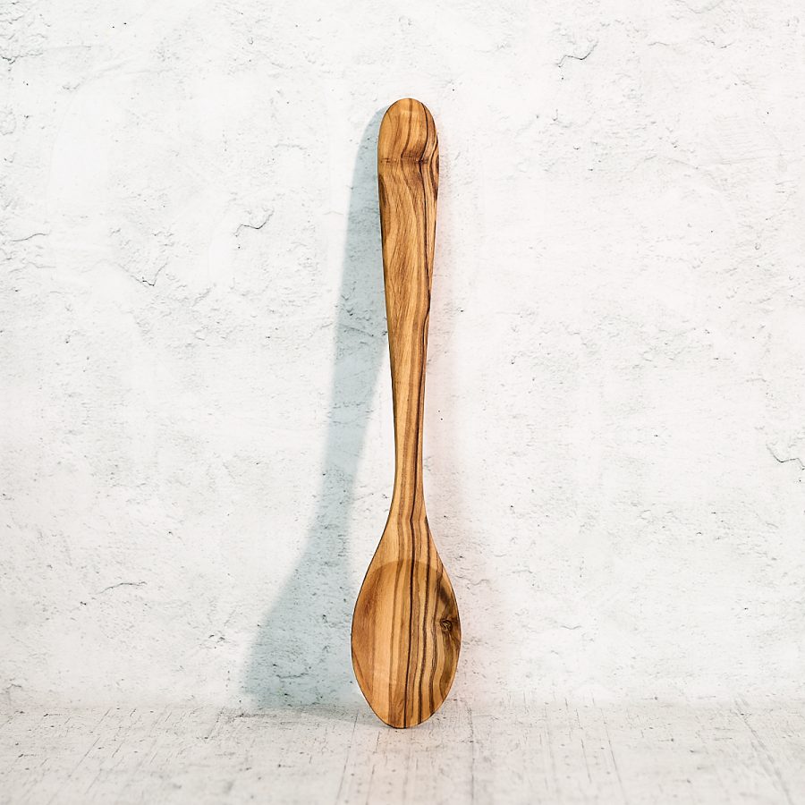 Flat handle ladle