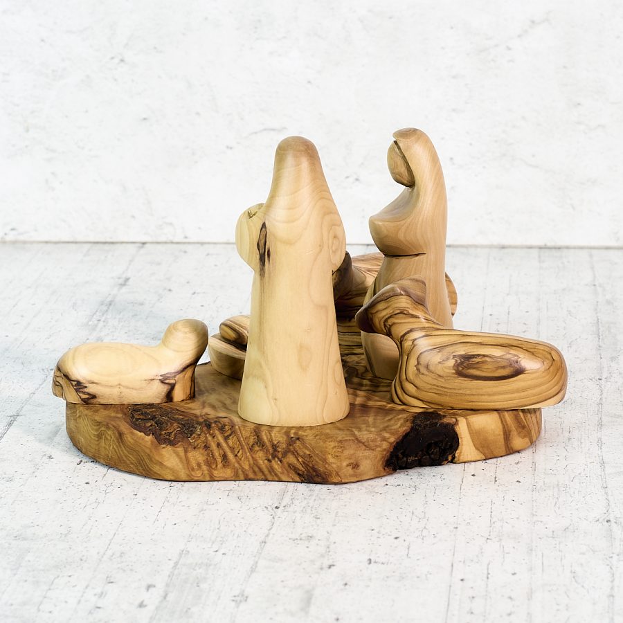 Assisi - Crib in olive wood - Image 4