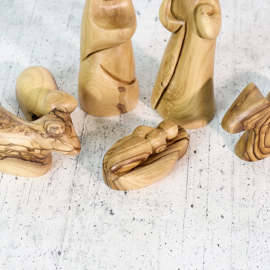 Assisi - Crib in olive wood - Image 7